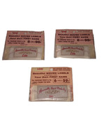 Unused York Beautiful Woven Specialty Hand Made “Lois” Labels - £5.34 GBP