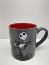 Disney Tim Burton The Nightmare Before Christmas Jack Mug 14 oz Grey/Red - $19.75