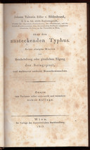 1815 Über Den Ansteckenden Typhus Contagious Typhus Hildenbrand Disease Plague - £345.49 GBP