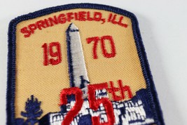Vintage 1970 Lincoln Pilgrimage Springfield 25th Boy Scouts of America BSA Patch - £9.19 GBP