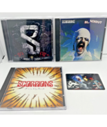 Lot 3 Scorpions CDs + Promotional Guitar Picks Blackout Stung In Tail Fa... - $26.43