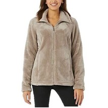 32 Degrees Women&#39;s Plush Luxe Fur Super Soft Full Zip Outwear Jacket, XX... - $34.99