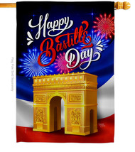 The Bastille Day House Flag 28 X40 Double-Sided Banner - £29.55 GBP