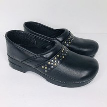 Dansko Pro Clogs Slip On Shoes Black Metal Stud Women&#39;s Size 42 11.5 12 - £23.66 GBP