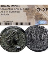 Constantius II son of Constantine the Great NGC Choice XF Coin Soldiers ... - $3,153.82 MXN Constantius II son of Constantine the Great NGC Choice XF Coin Soldiers ... - $3,153.82 MXN