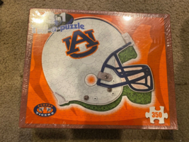 3 in 1 Tri-a-puzzle College Edition Auburn Tigers New Sealed 350 Pieces Football - £16.22 GBP