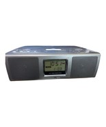 TEAC Hi-Fi iPod Dock Table Clock Radio GR-10i - Works w/ Knob/Dial Issue - £30.95 GBP
