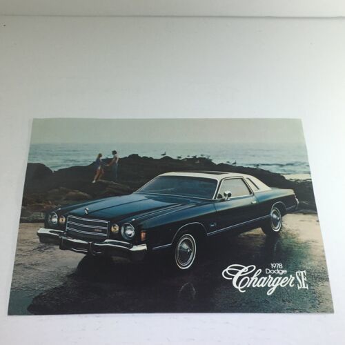 1978 Dodge Charger SE Sedan Dealership Car Auto Brochure Catalog - $7.09