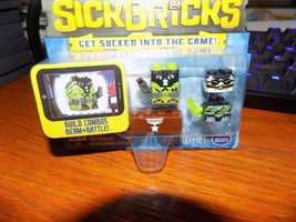 Sick Bricks Team 2 Pack Haz Matt Scuba Spy Sickbrick App Video Game Scan Brix - £12.25 GBP