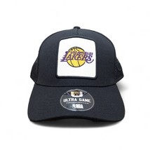 Los Angeles Lakers Ultra Game NBA Black/Yellow Snapback Trucker Hat - $38.22