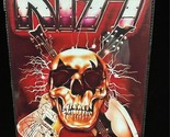 Rock Sign Kiss Skull &amp; Crossed Guitars 8x12 Steel Sign - £14.16 GBP