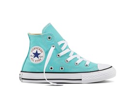 Genuine Converse Chuck Taylor Light Aqua Blue Size 10.5 Boys Girls Trainers Kids - £35.99 GBP