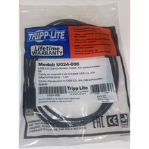 Tripp Lite U024-006-BE EATON TRIPP LITE SERIES USB 2.0 EXTENSION CABLE (... - $22.52