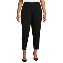 Just My Size Women&#39;s Plus Millennium Slim Leg Dress Pants, 28&quot; Inseam 1X... - £15.02 GBP