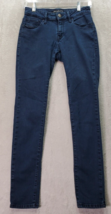 Mavi Jeans Women&#39;s Size 0 Blue Denim Pockets Medium Wash Skinny Leg Flat Front - £21.70 GBP