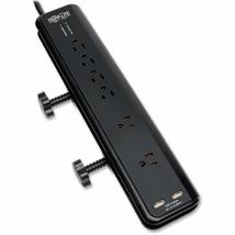 TRIPP LITE - TRIPP LITE TLP606DMUSB 6-Outlet Surge Protector with Clamps... - $1,072.15 MXN