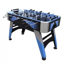 Blue Grey Black 4-foot Foosball Table with Abacus Scorers and 2 Balls - $6,678.71 MXN