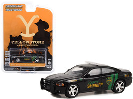 2011 Dodge Charger Pursuit #18 &quot;County Sheriff Deputy&quot; Black &quot;Yellowstone&quot; (2... - £16.04 GBP