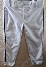 Champro Sports Softball Pants White W/ Blue Trim Youth XL Fastpitch New ... - $15.48