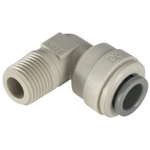 IPW Industries Inc-John Guest - Acetal Fixed Elbow Quick Connect Fitting 1/4&quot; OD - £1.79 GBP