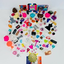 OMG LOL Surprise Accessories Lot of Toys Hats Wigs Glasses Bags Cups 106 PC - £47.31 GBP