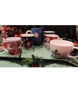 Six Beautiful Decorated Cups/Mugs  - £7.15 GBP