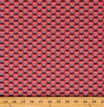 Cotton Voting Hats Red Your Vote Counts Cotton Fabric Print by the Yard D371.55 - £10.11 GBP