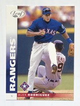 Alex Rodriguez 2002 Leaf #49 Texas Rangers MLB Baseball Card - £1.32 GBP