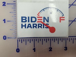 BIDEN HARRIS Gas disaster   laptop paper Sticker Democrat President Joe Biden  - £2.37 GBP