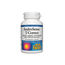 Natural Factors AndroSense T-Correct, 60 Capsules - $24.19