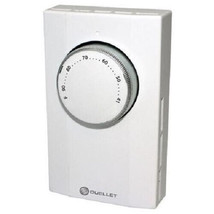 Ouellet OTL222 Mechanical Line Voltage Thermostat, 240V, White, DPST - £19.98 GBP