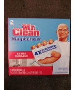 3 Mr. Clean Magic Eraser Extra Durable Cleaning Pads with Durafoam-2 Cou... - £14.85 GBP