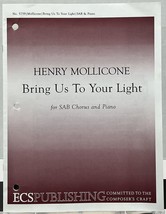 Bring Us to Your Light by Henry Mollicone SAB Chorus &amp; Piano Sheet Music ECS Pub - £5.96 GBP