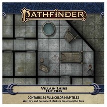 Paizo Pathfinder 2E: Flip-Tiles: Villain Lairs Set - £34.94 GBP