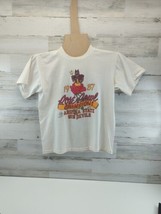 VTG 1987 Arizona State Sun Devils Rose Bowl White Stedman T-Shirt -Large - ASU - £26.50 GBP
