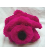 VINTAGE Applause Glitter Litter FRANNY FUSCHIA PUPPY DOG 7&quot; Plush Stuffe... - $16.34