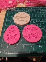 Silicone Molds Set Of 3 Resin, Chocolate, Clay - £10.29 GBP