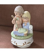 Vintage Christmas Holy Family Silent Night Music Box Treasure Makers Nat... - $27.69