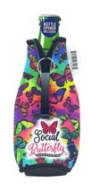 Ninc Rhinestone Social Butterfly Design Neoprene Insulated 12 OZ Bottle ... - $9.89
