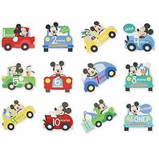 Disney Baby Boys Character Milestone Gift Set, Mickey Mouse in Vehicles Belly St - £7.02 GBP