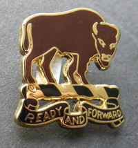 Us Army 10TH Cavalry 4TH Squadron Buffalo Soldiers Lapel Pin Badge 1 Inch - £4.43 GBP