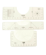 T-Shirt Alignment Ruler Set Sewing Guides 3 Sizes Toddler Youth Adult New - €8,86 EUR
