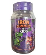 Iron Dinosaur Gummies for Kids with Vitamin C | Sugar-Free, Vegan, Glute... - $14.84
