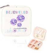 Sincerez Jewelry Box Small Portable Organizer for Rings Necklaces - €6,35 EUR