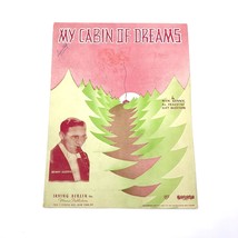 Vintage Sheet Music 1937 My Cabin Of Dreams Benny Goodman Berlin Kenny Frazzini - £11.27 GBP