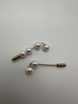 Pair of Antique Pearl Stick Pins 1.75&quot; - £15.83 GBP