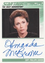 Amanda McBroom Star Trek Hand Signed Autograph Photo Card - $13.99