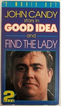 John Candy Double Feature 2 Movie Set Vhs &#39;good Idea&#39; &amp; &#39;find The Lady&#39;rare - £14.93 GBP