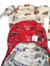 Baby Gap Star Wars Pixar Pajama Lot 2T Boys 3 Sets Grogu Cars PJs image 5
