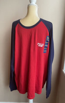 Polo Ralph Lauren Mens Waffle Knit Long Sleeve Tshirt Sz 2XL Thermal Red... - £27.59 GBP